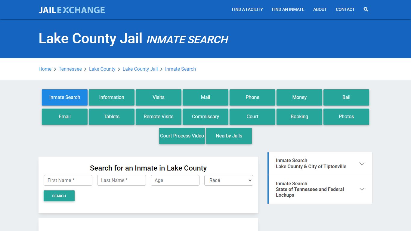 Lake County Jail, TN Inmate Search: Roster & Mugshots